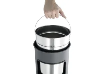 As-Papierbak 17 Liter Zwart - 2