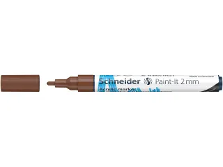 Acrylmarker Schneider Paint-It 310 2mm bruin - 3