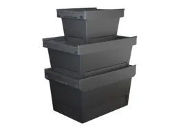 Herbruikbare containers,3bakken,HxLxB 240x410-610x300-400mm,18-58l,PP