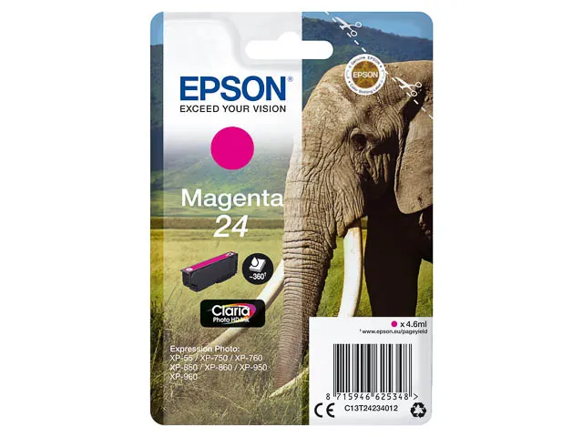 Epson 24 T2423 inktcartridge magenta