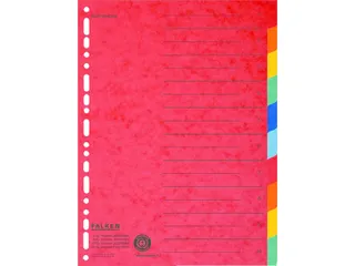 Tabblad recycled karton A4+ 10tabs - 2