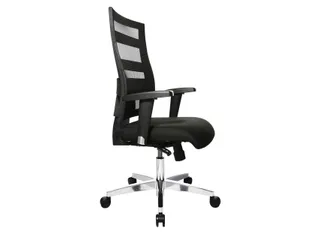 Bureaustoel Topstar X-Pander zwart stof - 3