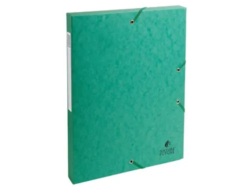 elastobox Exabox A4 groen rug van 25mm karton