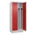 locker voor scheiding van kleding,HxBxD 1950x800x500mm,2vak