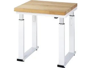 Werkbank elektrisch hoogte verstelbaar 740-1040x750x700mm beukblad - 1