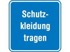 aanwijzingsbord,Veiligheidskleding dragen,aluminium gemerkt,gemoffeld