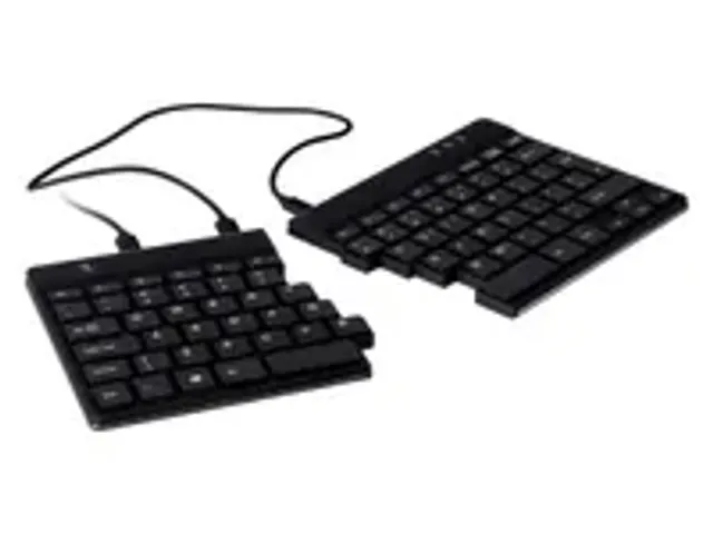 OUTLET Split Break V2 ergonomisch toetsenbord Qwerty US Zwart bedraad