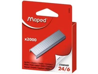 Nietjes Maped 24/6 verzinkt 2000st - 2