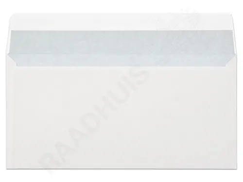 dienstenvelop venster rechts Raadhuis 110x220mm DL (EA5/6) wit strip