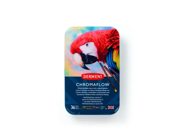 Crayon de couleur Derwent Chromaflow set 36 couleurs