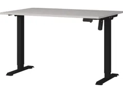 Elektrisch ihv bureau,HxBxD 710-1190x1200x800mm,blad decor kasjmier