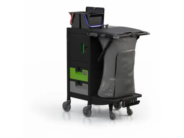 reinigingswagen,HxBxD 1040x670x905mm,frame PP,4wielen