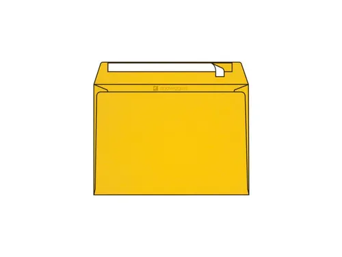 Gekleurde Envelop 120 gram C5 162x229mm Goudgeel 250 Stuks