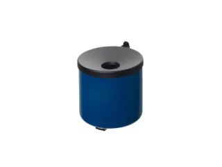 Wandasbak 2.4 liter HxØ 160x155mm Ral5010 Blauw Staal - 1