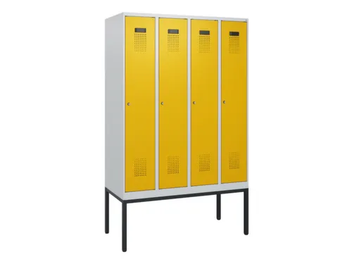 schoollocker,HxBxD 1950x1200x500mm,4vak,vak B 300mm,cil.-slot