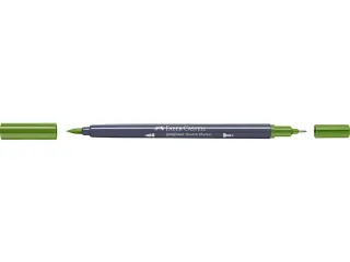 Sketchmarker Faber-Castell Goldfaber 168 earth green yellowish op alco - 3