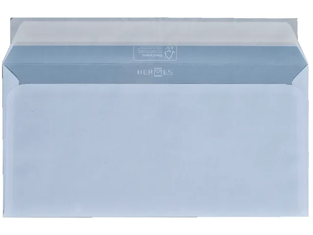 Envelop Hermes Bank Ea5/6 110x220mm 80gr Wit Zelfklevend