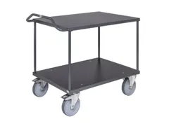 etagewagen,draagverm. 500kg,2etage(s),laadvl. LxB 1200x800mm,MDFetage