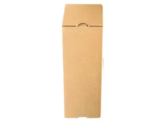 Verzenddoos fles IEZZY karton bruin 90x90x360mm - 4
