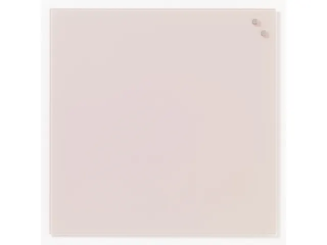 Glasmagneetbord Naga 45x45cm poeder roze