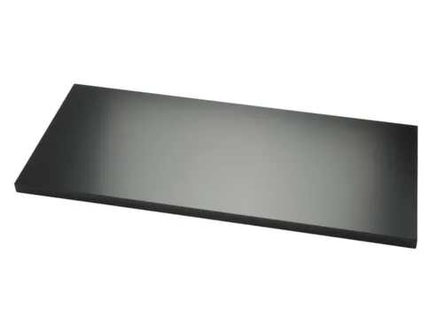 Stalen bodem,v. dossierkast,BxD 914x400mm,staal,zwart
