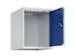 opzetkast,v. locker,1vak.,vak B 400mm,HxBxD 500x400x500mm,cilinderslot