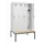 locker met bank,HxBxD 2120x1200x815mm,4vak,vak B 300mm,draaigrendel