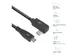 Kabel ACT USB-C standaard naar USB-C hoek 10Gbps 1m
