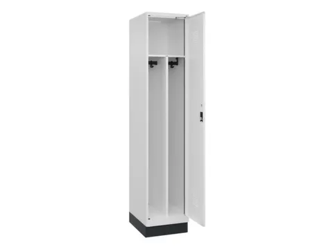 locker voor scheiding van kleding,HxBxD 1950x400x500mm,1vak