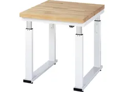 Werkbank elektrisch hoogte verstelbaar 740-1040x750x900mm beukblad