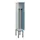 locker voor scheiding van kleding,HxBxD 2120x300x500mm,1vak