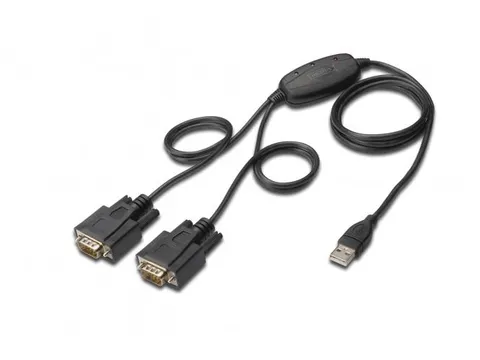 USB naar seriële adapter RS232 2x RS232 kabeltype chipset: FT2232H 1,