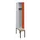 locker met bank,HxBxD 2120x300x815mm,1vak,vak B 300mm,cilinderslot
