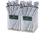 Potlood Faber-Castell Jumbo Grip 2 kokers van 36 stuks zilver