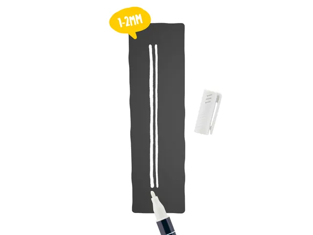 Krijtstift Securit Sma-100 Rond Assorti 1-2mm Blister à 4st