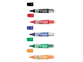 Whiteboardmarker Pilot V-Board Master Begreen Rond Medium Punt 5 stuks - 3