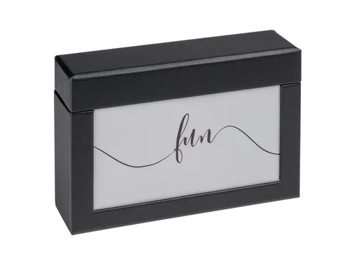Fotobox walther design Fun 10x15cm 100 foto's zwart