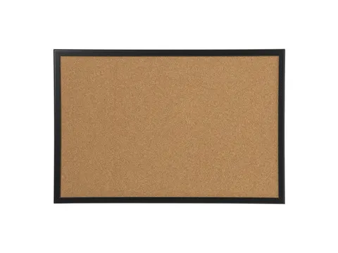 Prikbord Naga 60 x 40 cm Kurk Zwarte omlijsting