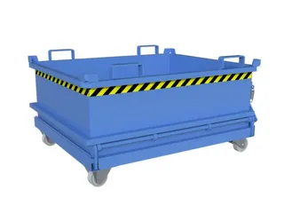 mini-bodemklepcontainer,HxLxB 625x1000x1200mm,0,37m³,inrijbeugel,staa - 3