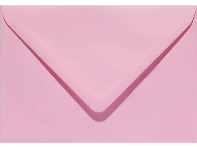Envelop Papicolor EA5 156x220mm babyroze pak à 6 stuks