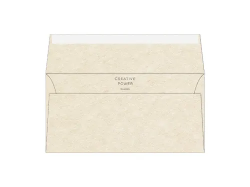 Envelop DL 110x220mm Keaykolour 170µm Parchment Natural 120 Gram