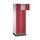 lockerkast,RAL 7035/RAL 3003,HxBxD 1950x620x500mm,2x5vakken,cil.-slot