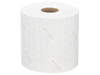 Poetsrol WypAll L10 1-laags 19,5cmx304m 800vel wit 7256 - 4