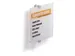 Plaque de porte Crystal Sign 210x210mm Transparent