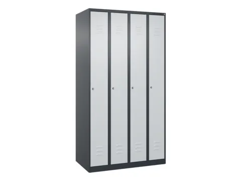 locker,HxBxD 1850x1000x500mm,4vak,vak B 250mm,cil.-slot