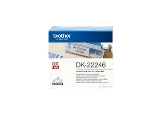 Etiket Brother DK-22246 103mm 30-meter wit papier - 2