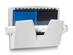 Wandfolderhouder CEP 1-vaks magnetisch lichtgrijs