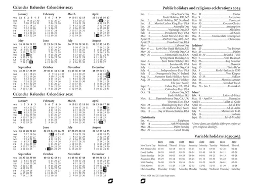 Calendarium 2027 Succes Senior 7 dagen/2pagina's