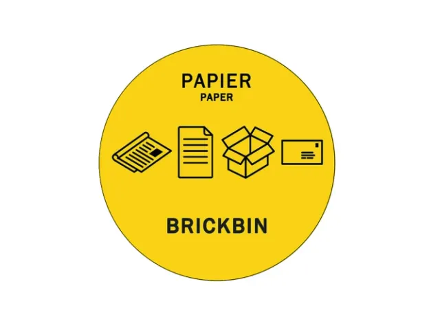 Forex Afvalstroomplaatje Papier BE