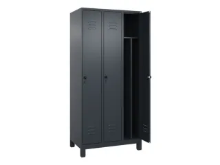 locker voor scheiding van kleding,HxBxD 1950x900x500mm,3vak - 2